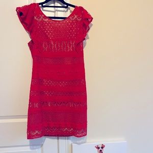 BCBG red summer dress